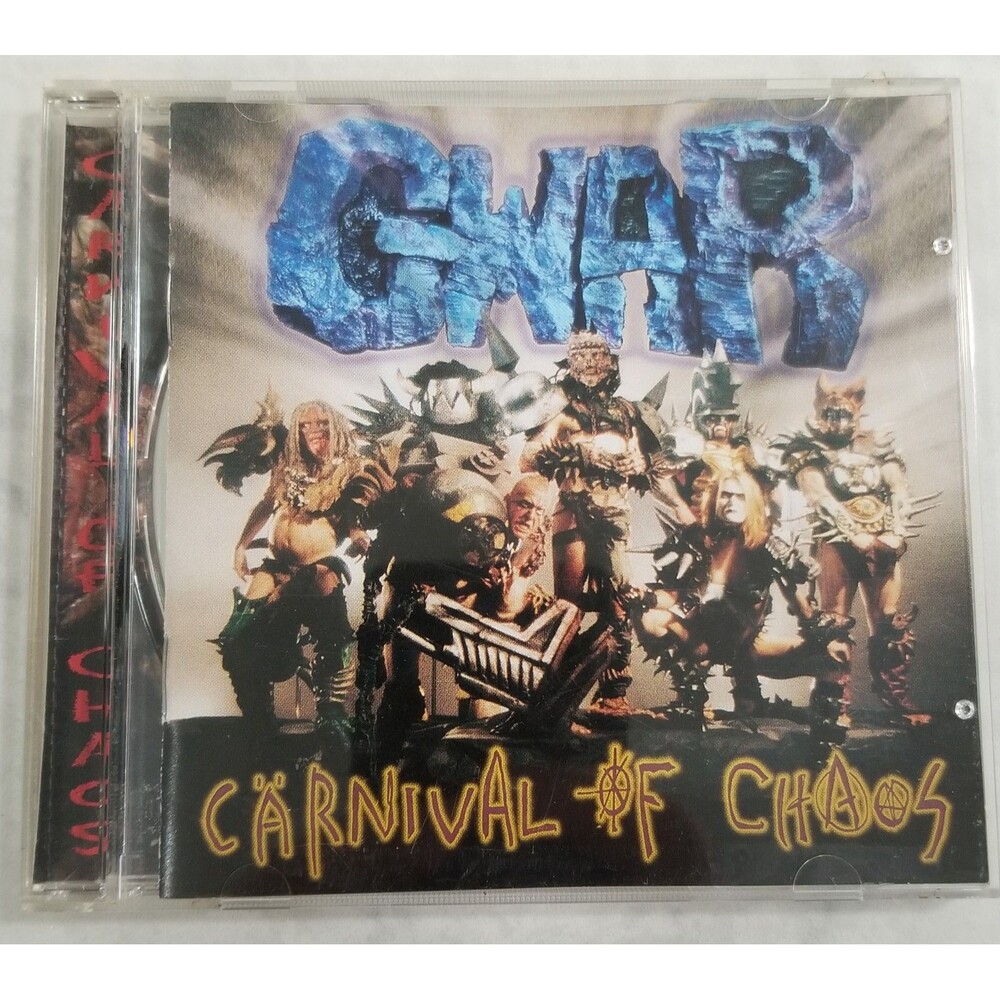 GWAR Carnival Of Chaos CD 1997 Metal Blade Heavy Metal Album